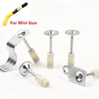 Пробный маникюрный мини-потолочный артефакт, один маникюрный шутер, маленький глушитель, крюк, трубный зажим, 25 огнеупорных гвоздей