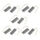 Набор угольных щеток 10 шт.компл., заменяет щетки двигателя стиральной машины, сменные детали, угольные щетки для стиральной машины