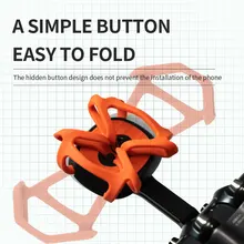 bike mount for bicycle mobile phone is suitable for Garmin/magene or xoss code Folding binding plate seat watch rack accessories