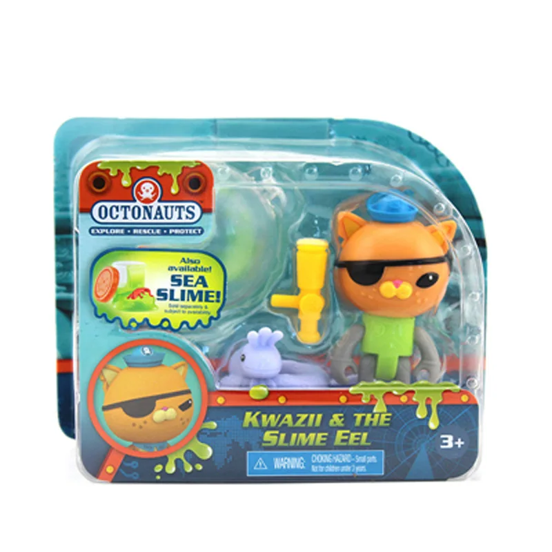 

Фигурки фигурок Fisher-price TV из мультфильма Octonauts, игрушки Kwazii Shellington, фигурки песо, игровой набор, детские игрушки, рождественский подарок