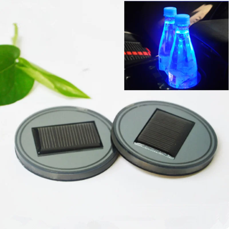 1 шт. Универсальный Автомобильный держатель для стакана на солнечной батарее