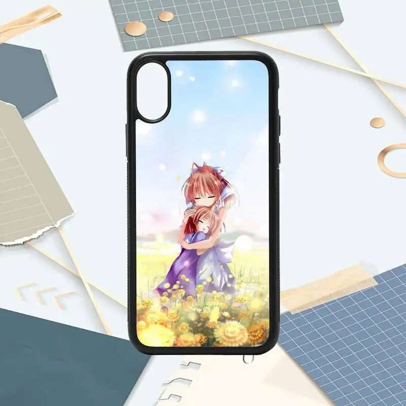 

Clannad After Story anime Phone Case PC for iPhone 11 12 pro XS MAX 8 7 6 6S Plus X 5S SE 2020 XR