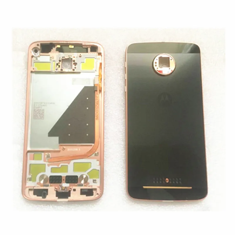 Задняя крышка средняя корпус и батарейный отсек Крышка Замена для Motorola Moto Z XT1650