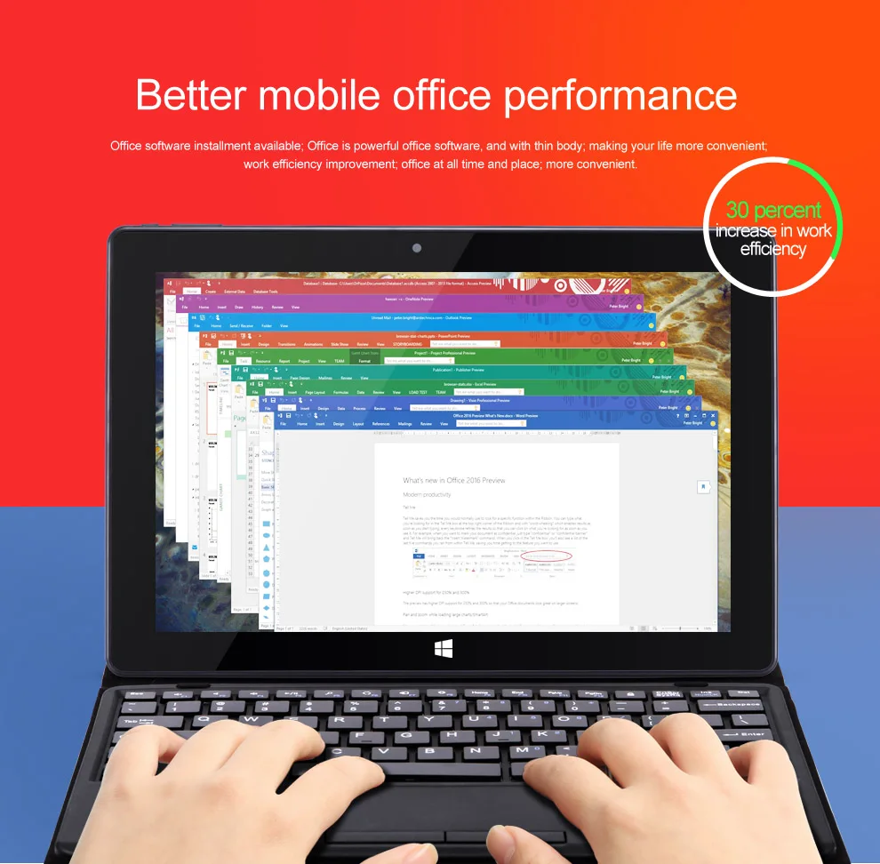W10 2 в 1 планшетный ПК 10," ips 1280*800 Z8350 четырехъядерный двойной ОС Win10 Android 5,1 2G 32G/4G 64G HDMI Bluetooth 2.0MP/5.0MP