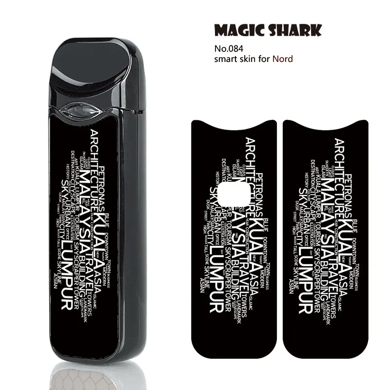 

Magic Shark God Church Baboon Leaf New Sticker for Smok Nord Wraps Film Case Cover for Smok Nord E Cigarette