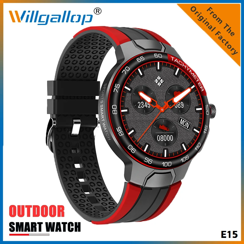 

Смарт-часы E15 для мужчин и женщин, спортивные водонепроницаемые IP68 Смарт-часы с пульсометром, тонометром, фитнес-трекером для IOS и Android