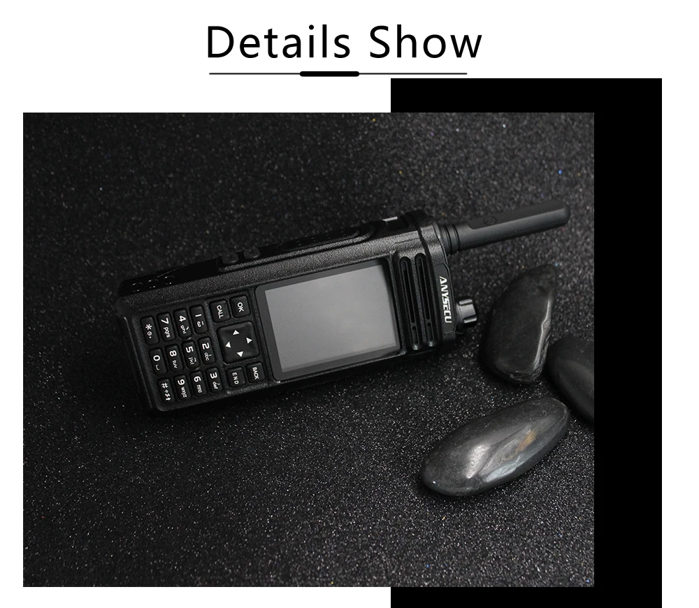 HD6800Plus 3g WCDMA GSM сеть рация телефон большой PTT 4800 мАч gps Bluetooth функция работает с Zello PTT