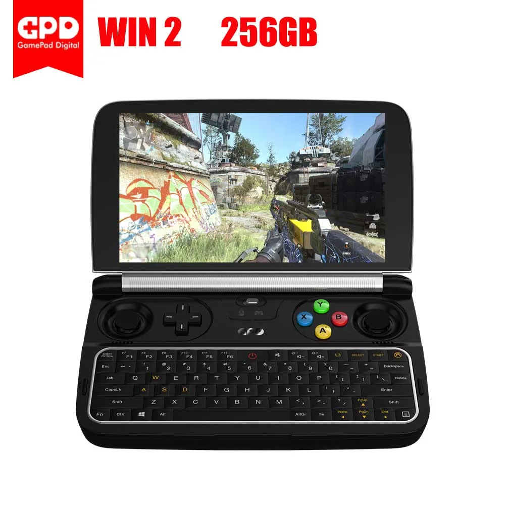 GPD " WIN 2 карманный мини ПК ноутбук m3-8100Y Windows 10 8 Гб ram 256 ГБ rom Портативный игровой ноутбук
