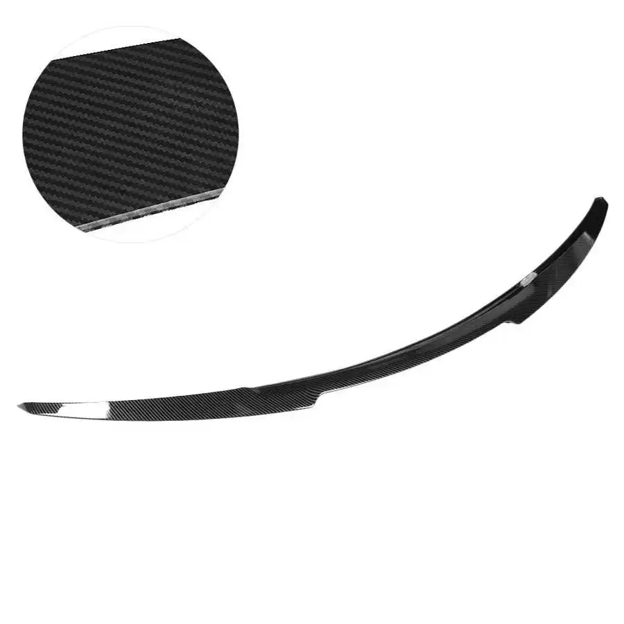 Для стильного спойлера крышки багажника M4 из углеродного волокна подходит для