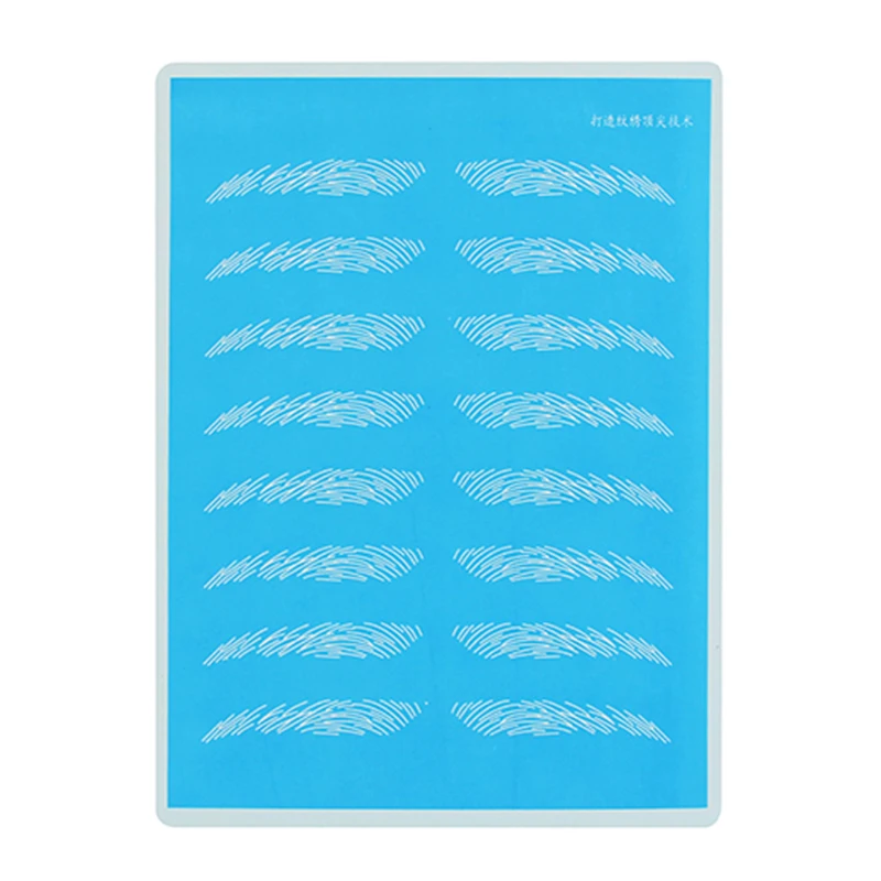 10 шт. татуировки Практика мануального татуажа бровей практика кожи