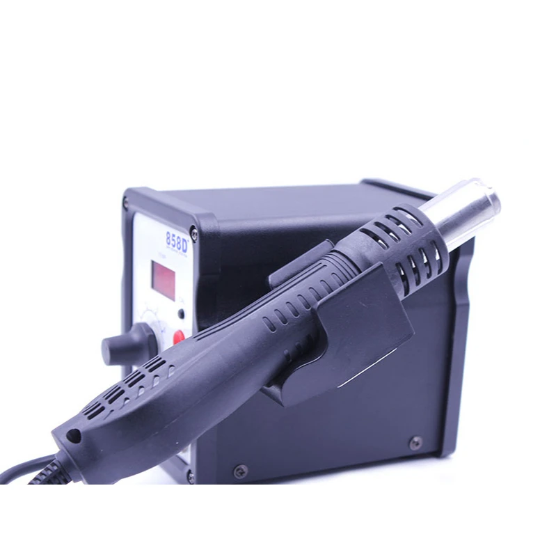 Пистолет горячего воздуха 858D Паяльная станция 720 Вт Вентилятор Фен Паяльный