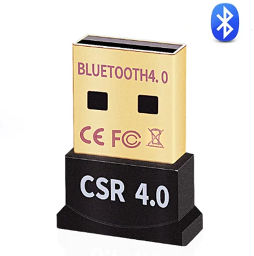 Black Беспроводной usb-адаптер Bluetooth Mini Bluetooth USB Dongle 4,0 портативный двойной режим Bluetooth передатчик приемник для компьютера ПК - Цвет: Black