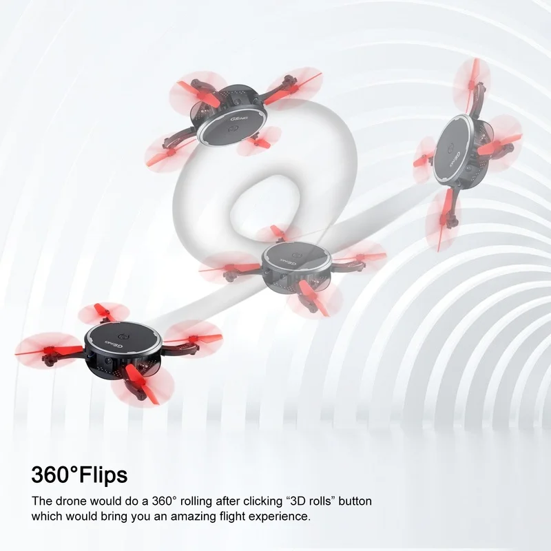 

Mini Drones Folding 720P Wide Angle Camera WIFI FPV Quadcopter Headless Mode