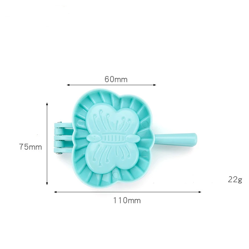 T7 Love Heart Butterfly Shape Dumpling Mold DIY Home Decoration Party Supplies Dumpling Maker Kitchen Baking Accessories - Цвет: T7
