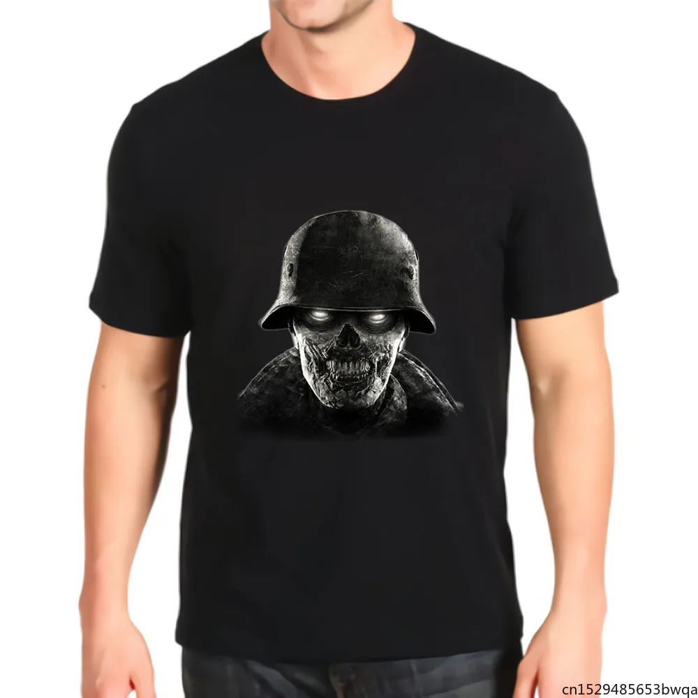 

Kawaii Graphic Retro Shirt Zombie Soldier Oversize Top Mens Harajuku Anime Best Seller T-shirt Unisex Tee