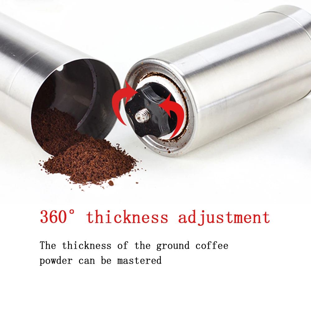 Ручная кофемолка из нержавеющей стали набор Кофи мельниц керамическая