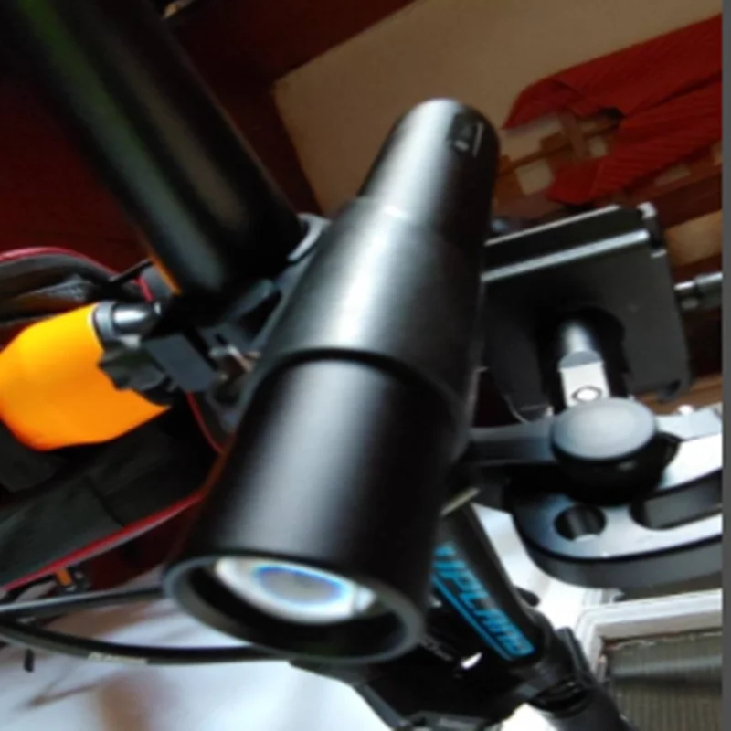

Gun Shape Bicycle Light Holder Flashlight Mount Lamp Base Light Clip Bicycle Accessories Clip Rack for xiaomi Beebest Flashlight