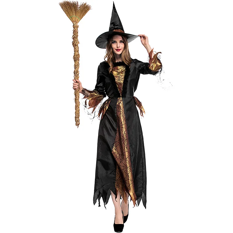 Пурим женщина Хэллоуин Revel вечерние паук ведьма костюм кружева длинный хвост