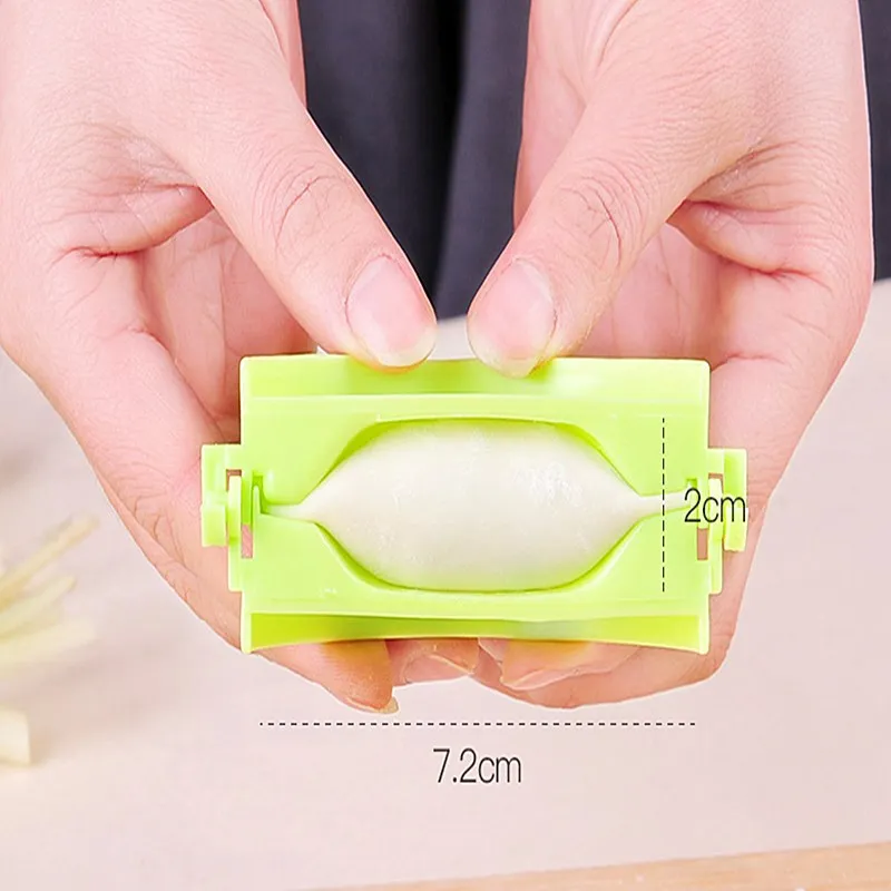 

3/5pcs Random Color Home Simple Handmade Maker Dumpling Tools For Easy DIY Gadget Making Jiaozi Clip Mold Kitchen Accessories