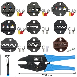 Обжимные клещи HS, для клещей 230 мм, для большинства типов изоляционных клемм HS-25J30J40J03C, специальные клещи высокой твердости