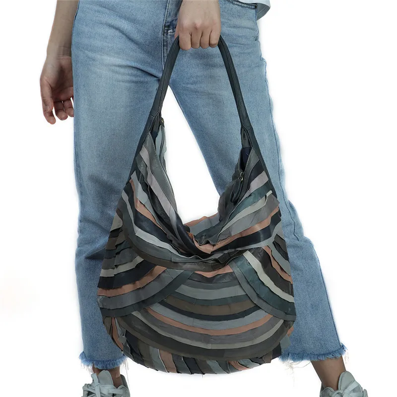 

Вместительные женские сумки на плечо, сумочка-мессенджер из натуральной воловьей кожи, повседневный саквояж кросс-боди для покупок