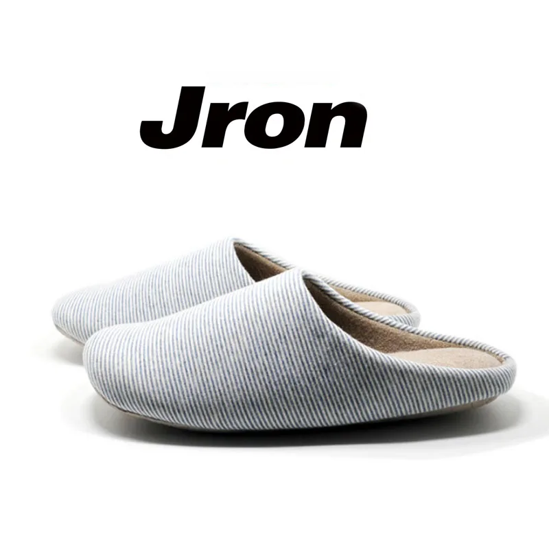 Тапочки Jron 2017 карамельных цветов из хлопчатобумажной ткани домашняя обувь