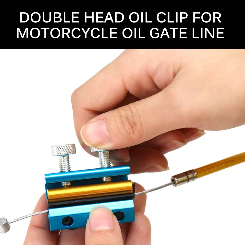 

Universal Motorcycle off-road Throttle Dual Cable Oiler Aluminum Lubricator Throttle Line Oiler Motorbike Accessories for ktm