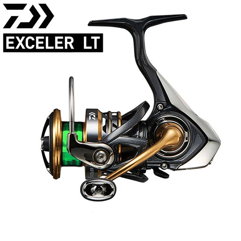 Daiwa новая Exceler LT оригинальная спиннинговая Рыболовная катушка 1000D 2000D 2500 3000 C 4000D 5000D
