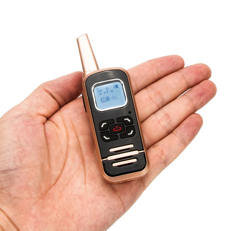 1 шт. T-BL6 ручной иди и болтай Walkie Talkie двухстороннее радио 2 Вт Мощность домофон мини