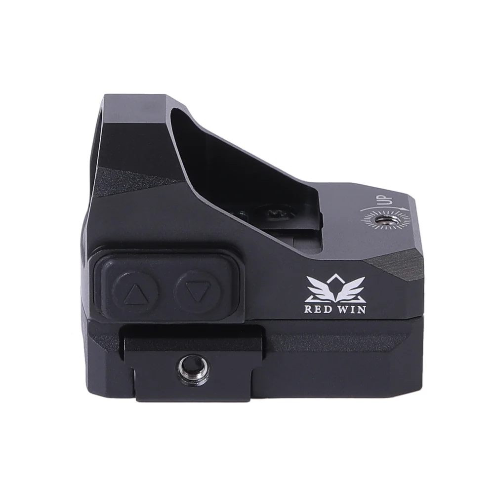 Компактный красный точечный прицел Red Win Corsac 1x24x17 MOS ATO 3MOA Срок службы батареи часов