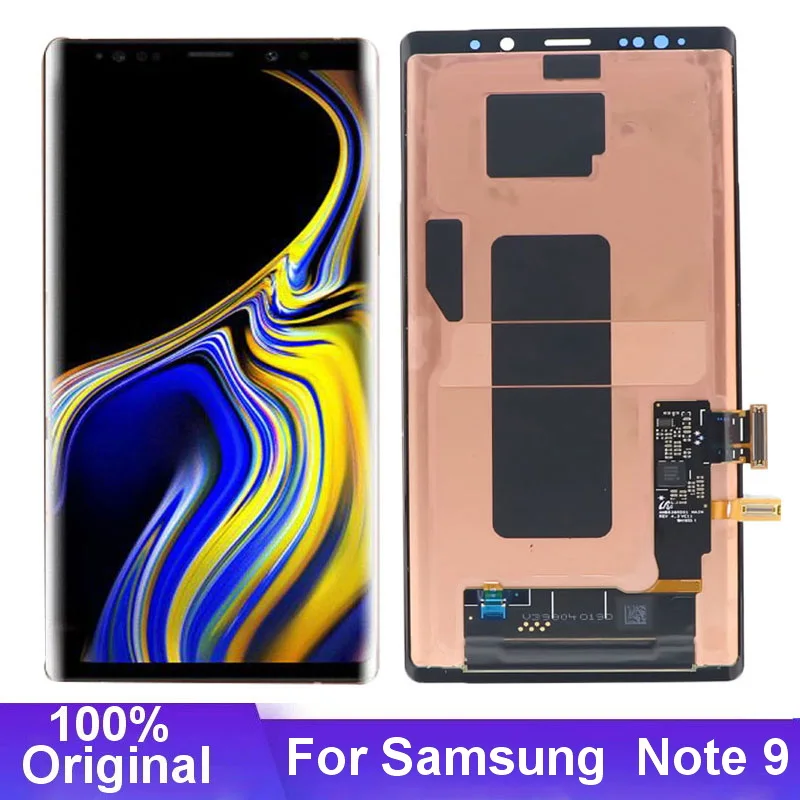 

Original 6.4”Super Amoled Lcd For Samsung Galaxy Note 9 Display Note9 N960F N960U N960F/DS LCD Touch Screen Digitizer Assembly