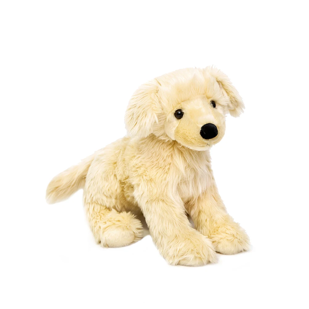 High Quality Cute Simulation Golden Retriever Plush Toys Animal Stuffed Toys Children Toys Gifts Home Decoration