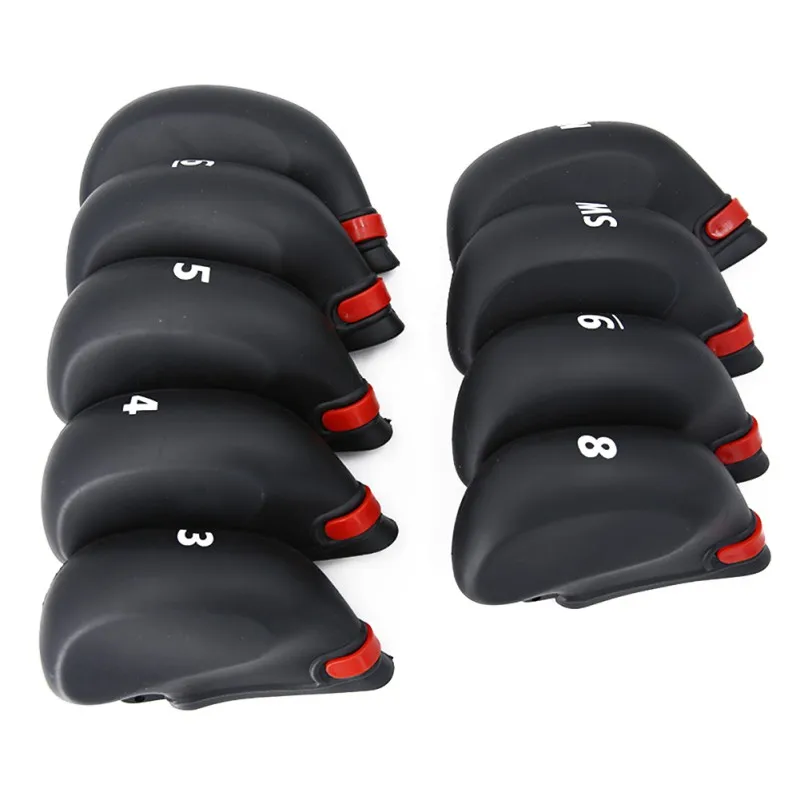 

Golf Club Head Covers Iron Putter Protective Durable Wterproof Headcover Set With Number Tag Outdoor Sports Golf Accessories