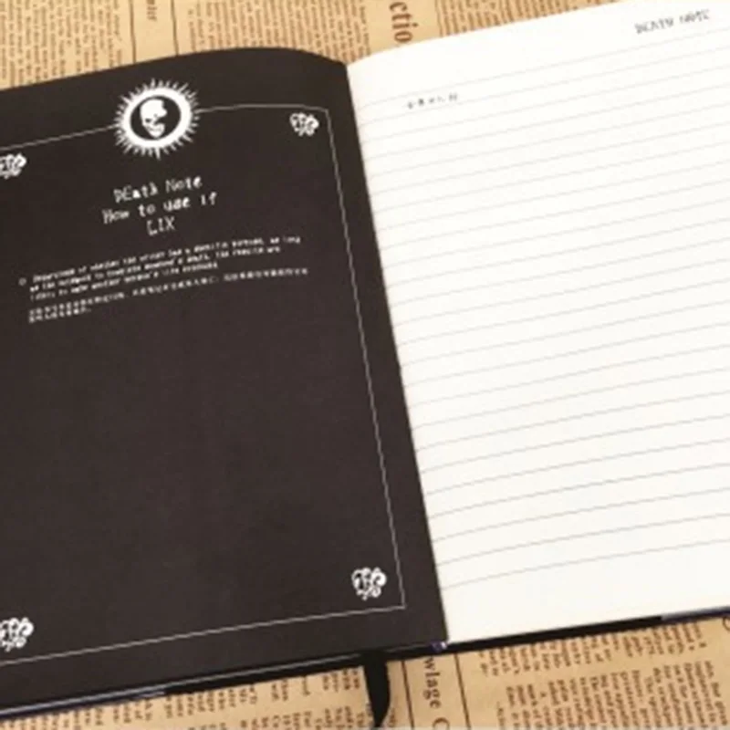 А5 блокнот Death Note Аниме подарок ручка с перьями руководство путешественника