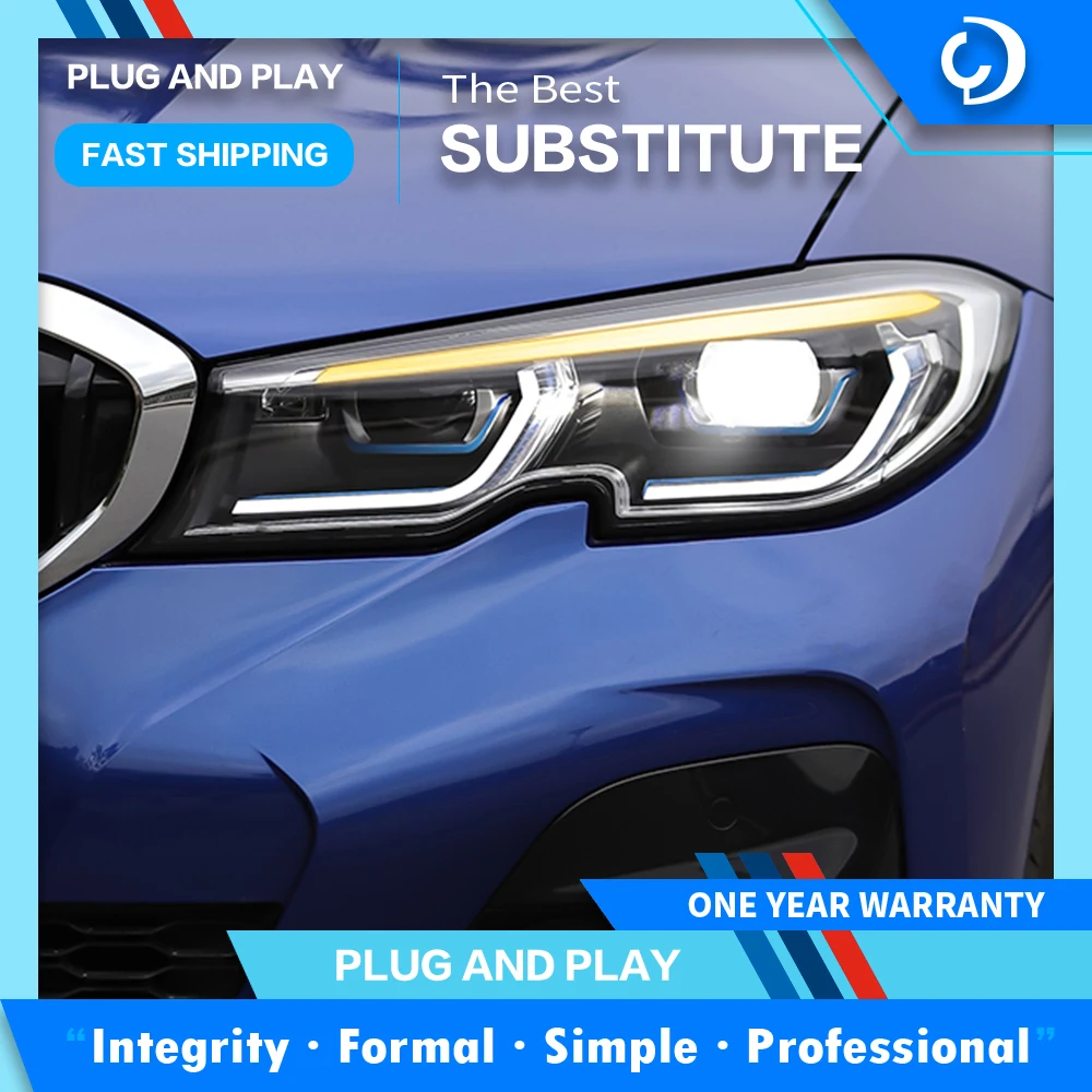Стайлинг автомобиля фары для BMW G20 G28 3 серии M3 лазерная светодиодная фара передняя
