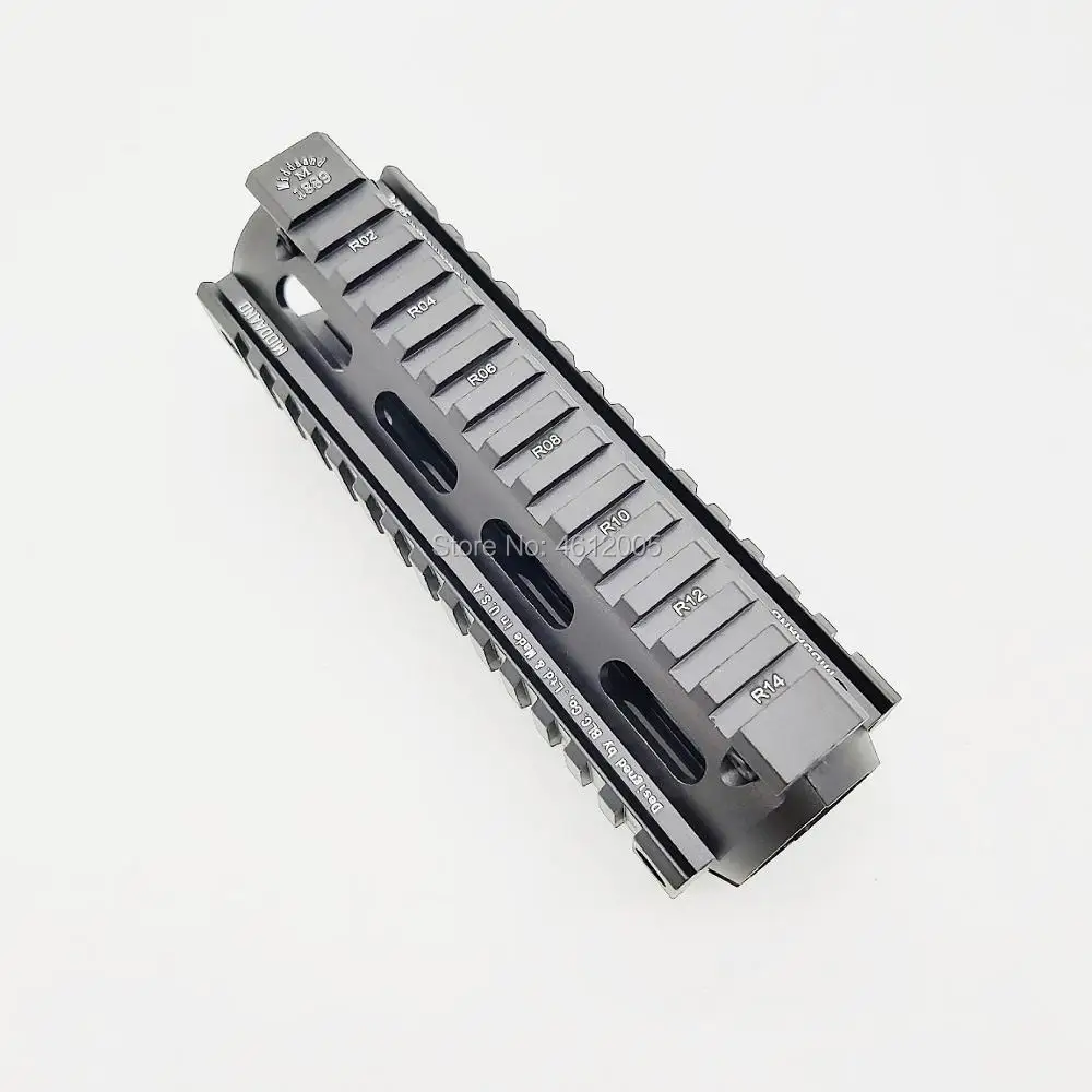 AR-15 Drop-In Quad Rail из двух частей AR 15 Handguard алюминий 6,7 дюймов для M4 M1