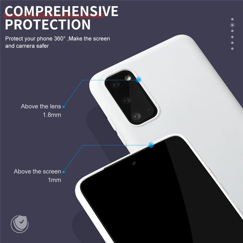 Силиконовый чехол для Samsung Galaxy S10 Lite S21 S20 ультра S9 плюс A21S A30 A31 A40 A41 A50 A51 A60 A70 A71 5G A80 A81