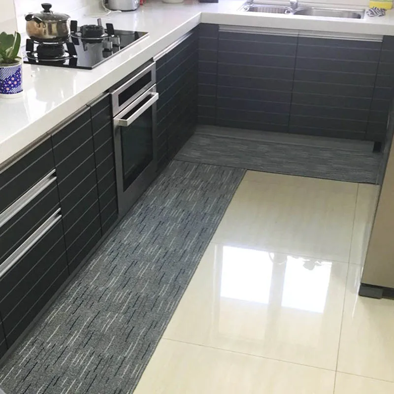 1pcs Thicken Kitchen Carpet Anti Slip Sofa Living Room and Rugs Long Oil Proof Mat Washable Entrance Doormat | Дом и сад