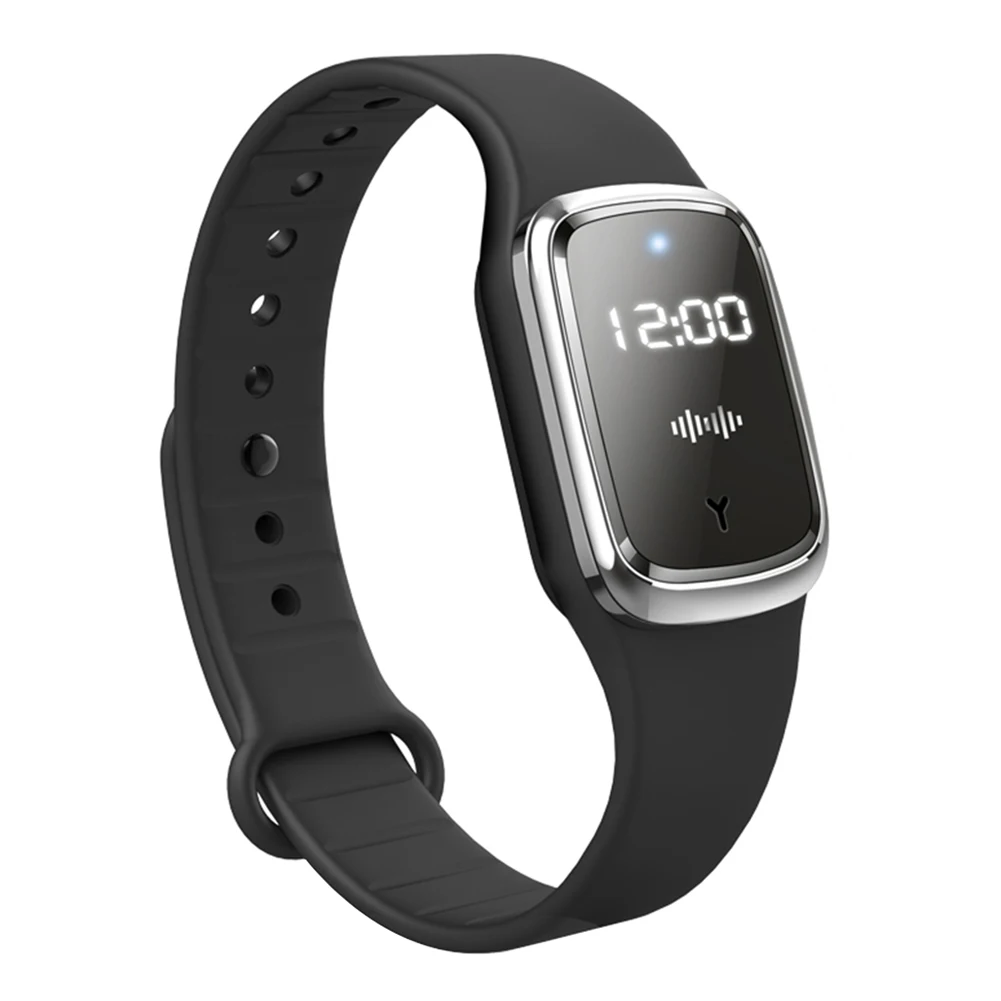 

M2 Pest Insect Repellent WristBand Bracelet USB Rechargeable Anti Insect Bugs Pest Ultrasonic Mosquito Repellent Bracelet