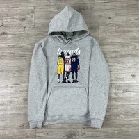 dpoy brand basketball hoodies sweatshirt cotton fleece sports swear eastern team training loose code for men street hiphop style