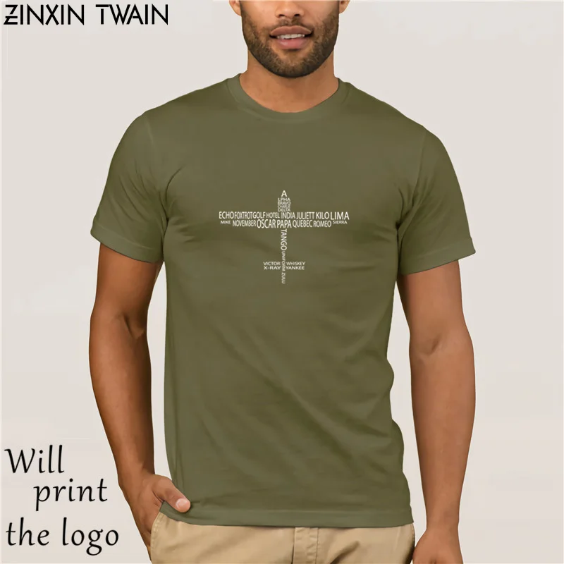 Авиация фонетический Алфавит пилот футболка Летняя с коротким рукавом модная