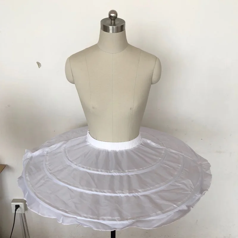 E JUE SHUNG бальное платье балетная Нижняя юбка Короткое платье косплей юбка три кости пышные Лолита подкладка «рокабилли» кринолин
