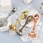 Восковой штамп для уплотнения драгоценных камней в стиле ретро, ручка для штампа, сменная ручка, восковая бусина, ложка, штамп, подарок для творчества