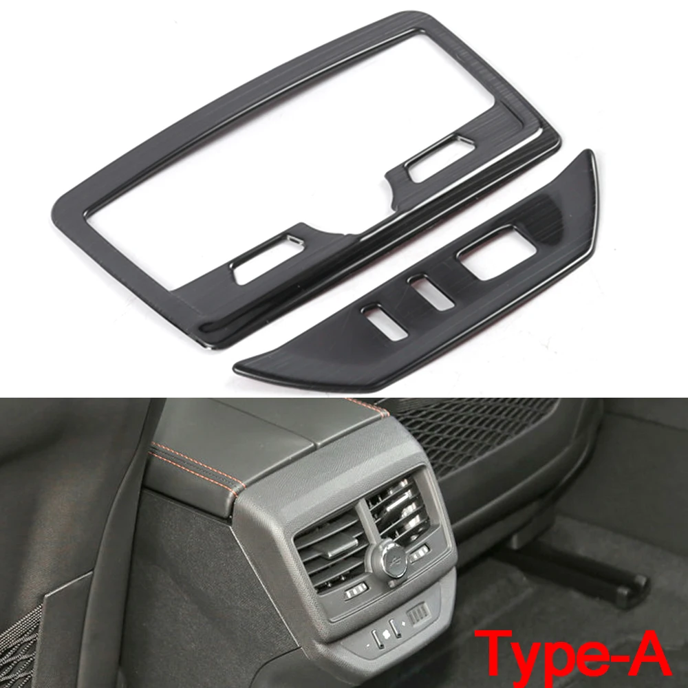 Подлокотник задний кондиционер Вентиляционная решетка хромированная крышка для