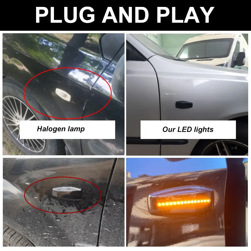 Для KIA Rio Sportage Sedona Picanto Morning Opirus Amanti Ggand Carnival MK3 Динамический мигающий указатель