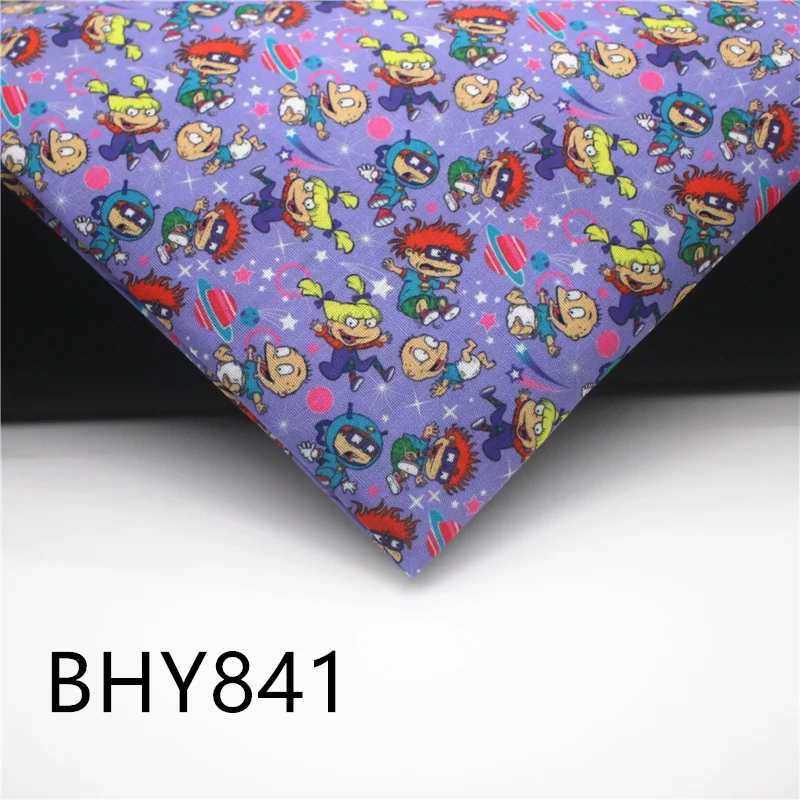 45*140 см Лоскутная Классическая хлопковая маска из полиэстера с принтом персонажа