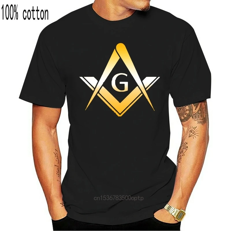 Новые мужские футболки для ТВ шоу Freemason Masonic Square & Compass Mason|Мужские футболки| |