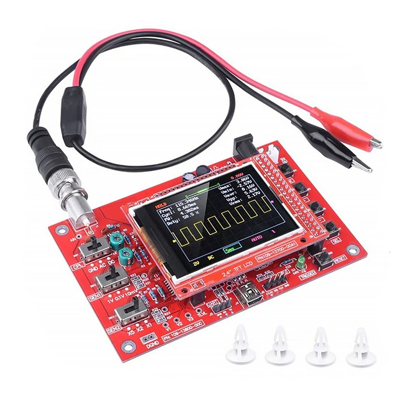 Полностью сваренный в собранном виде 2 4 дюйма цифровой осциллограф TFT 1Msps