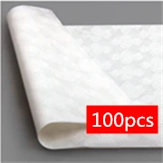 100pcs Горячая 25*35 см 100 шт Элегантный хлеб Торт Печенье бумага для упаковки пищевых продуктов Рождественская упаковка кондитерский Крем Шоколад Мыло использование - Цвет: 100pcs