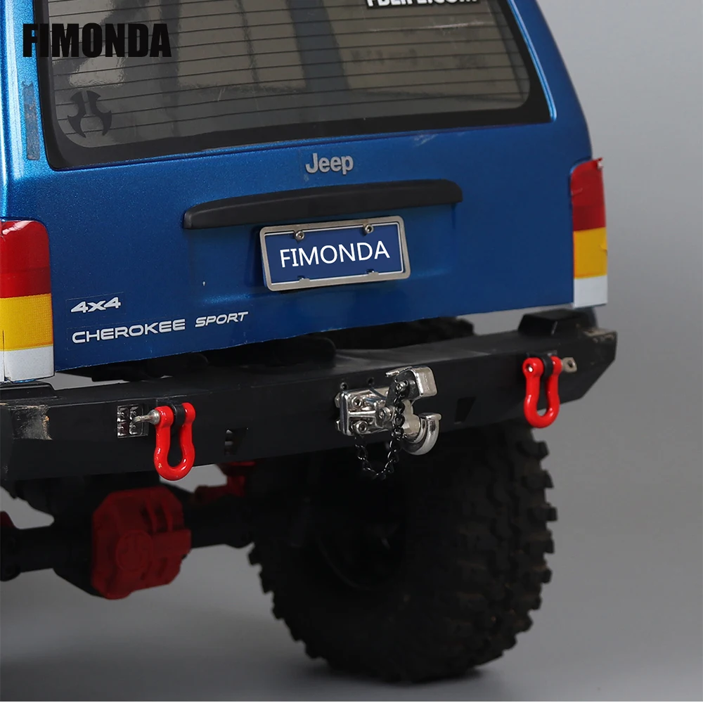 FIMONDA масштаб 1:10 аксессуары металлический крюк для буксировки прицепа сцепка RC